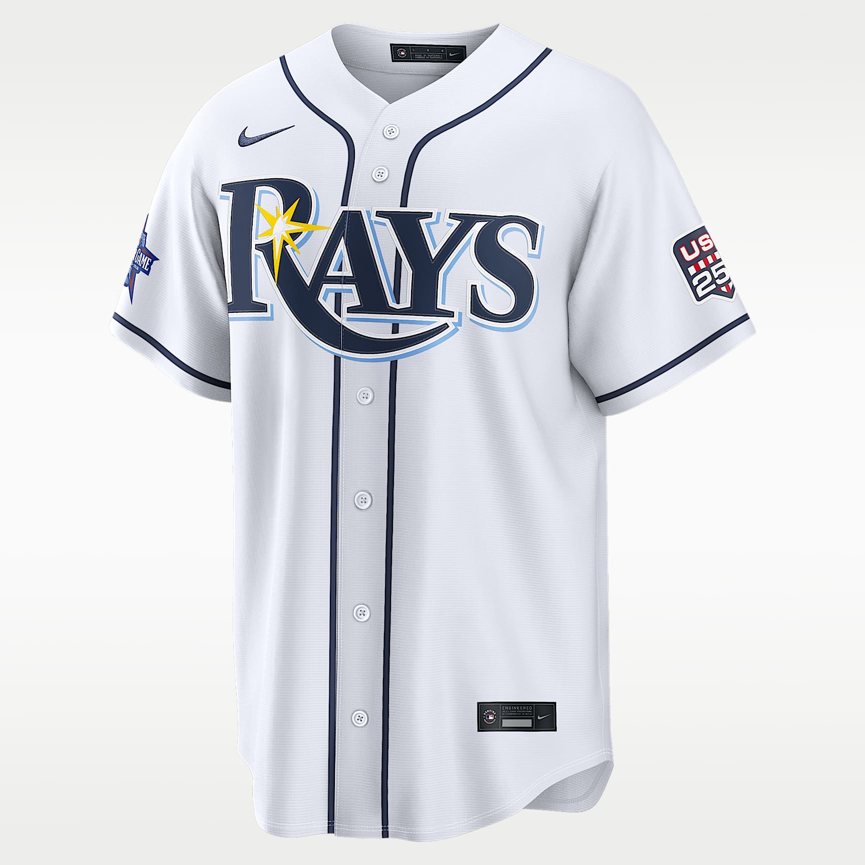 【未使用タグ付】NIKE Tampa Bay Rays ユニフォーム Junior Caminero Tampa Bay Rays 2026 All-Star Game Men's Nike MLB